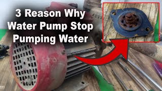 3 Reasons Why Water Pump Not Pumping Water  Pani Ka Motor Pani Nahi Da Raha Ha [upl. by Eilata]