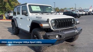 2024 Jeep Wrangler Willys Sport Utility Toledo Carleton Sylvania Temperance Petersburg Oregon [upl. by Webber929]