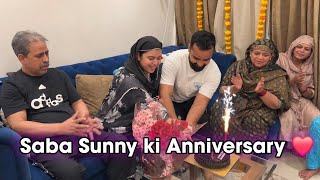 Saba Sunny ki Anniversary ❤️  special gift from Husband 🤲🏻 sabakhalid [upl. by Aleck28]