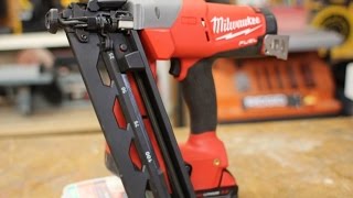 Milwaukee M18 16 Gauge Finish Nailer 2742 21CT [upl. by Ygief]