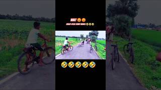 Crazy cycle stunt riders 🤣🤣 automobile cyclestunt cycle cycling video viralvideo viralshort [upl. by Adams]