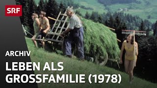 Leben als Grossfamilie  Bergbauernhof im Emmental  SRF Archiv [upl. by Bouton789]