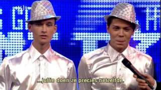 Hollands Got Talent 2010  Elastic Double  Semi Finals  Week 2 [upl. by Eanej]