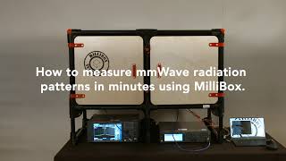 Easy mmWave phase array antenna radiation pattern measurements using MilliBox antenna test system [upl. by Hasty]