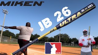 2025 MIKEN ULTRA JOHNNY BAILEY SENIOR SOFTBALL BAT WITH EXIT VELO [upl. by Auoh]