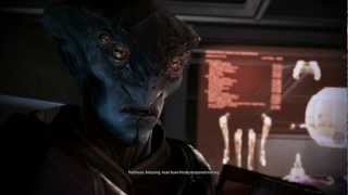 Mass Effect 3 Liara and Javik the Prothean all scenes [upl. by Ennaeilsel]