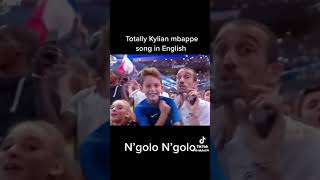 kylian mbappe song in English [upl. by Aridatha]