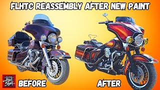 87 HD Electra Glide Assembly After New Paint [upl. by Wan]