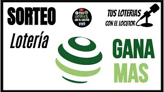 Sorteo Lotería Nacional tarde GANA MAS Resultados En Vivo de hoy sabado 9 de noviembre de 2024 [upl. by Ayatnahs177]