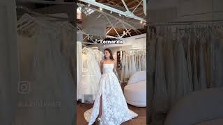 Bridal gowns for your summer 2025 wedding columbus columbusohio bridalcouture bridal wedding [upl. by Lezirg]