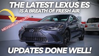 The Latest Lexus ES Is a Breath Of Fresh Air  An Update Done Well [upl. by Nonie]