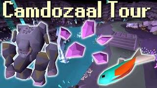 OSRS Tour of Ruins of Camdozaal  Basics of Skilling Methods [upl. by Newel]