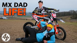 MOTOCROSS DAD  British Champ Qualifiers [upl. by Tessie392]