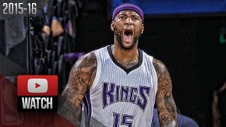 DeMarcus Cousins EPIC Highlights vs Hornets 20160125  56 Pts 12 Reb FRANCHISE RECORD [upl. by Aerdna]