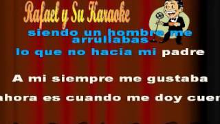 madre es madre karaoke gaita [upl. by Aneger]