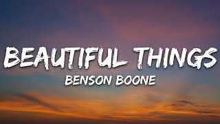 Benson Boone  Beautiful Things Lyrics [upl. by Colston]