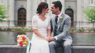 Utah Wedding Videography  Kevin  Katie • Salt Lake City [upl. by Ody]