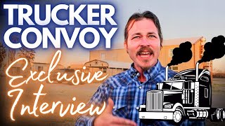 TRUCKER CONVOY Take Our Border Back Quemado Texas EXCLUSIVE INTERVIEW [upl. by Nuoras]