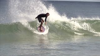 RAW Pro Skimboarders Score Perfect Fall Liners in Dewey Beach Delaware [upl. by Ekenna]