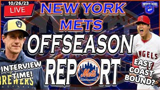 Mets OffSeason Report  102623  New York Mets  Mets Rumors  World Series  MLB [upl. by Bashee]