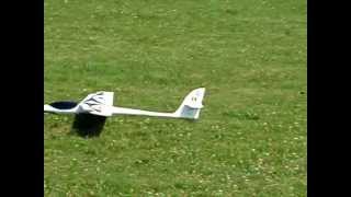 Aeromodel GLSpeedy de la HobbyKing Zbor la 35 de grade celsius [upl. by Seligmann]