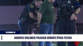 Aumenta vigilancia policiaca durante época festiva  TELEMUNDO 40 [upl. by Revkah]