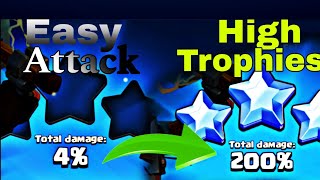 BH10 AttacksEasy Attack Get High Trophiescoc [upl. by Alyakim336]