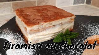 Recette du tiramisu maison au chocolat  delicious cocoa tiramisu [upl. by Paulo]