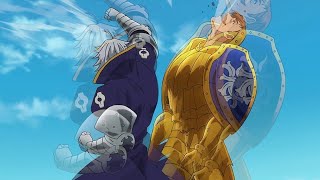 Escanor vs Estarossa dublado em 4k 60FPS [upl. by Annodal]