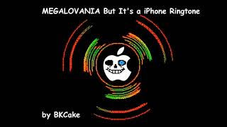 MEGALOVANIA But Its a iPhone Ringtone [upl. by Aharon]