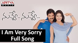 I Am Very Sorry Full Song II Nuvve Nuvve Movie II Tarun Shreya [upl. by Enyaz875]