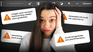 FIX ALL PROBLEMS with Photoshop Generative Fill [upl. by Ashman]
