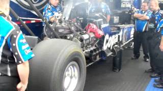 TOP FUEL DRAGSTER CRACKING THE THROTTLEVERY CLOSE [upl. by Patty]