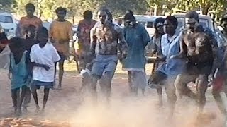 Barunga Aboriginal traditional dancing Australia [upl. by Harbed490]