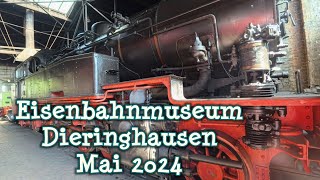 Eisenbahnmuseum Dieringhausen Mai 2024 [upl. by Enilorak321]