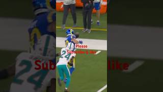 One handed catch Kupp’s stellar snag nets 17 yard gain vs dolphins [upl. by Angy]