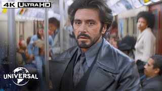 Carlitos Way  Al Pacino’s Subway Chase in 4K HDR Full Scene [upl. by Aicsile]