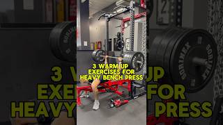 Use these to warm up for bench press warmups warmupexercise benchpress benchpresstips gym fit [upl. by Reedy662]