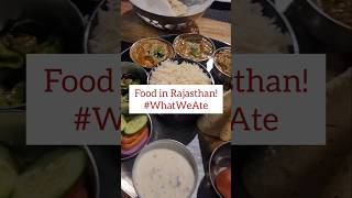 Food in Rajasthan Food exploration shorts food foodie indian rajasthan streetfood [upl. by Adnert]