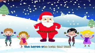 Jingle Bells  Merry christmas  Christmas Songs Lyrics Music 4K Video [upl. by Rapsac]