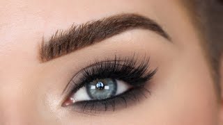 HOW TO Matte Smokey Eyeshadow Tutorial for Beginners [upl. by Yrreg361]