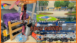 move in day HBCU freshman edition  shopping dorm tour and college life [upl. by Kauslick848]