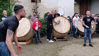 Festa di SantAntuono 2019 a Macerata Campania  Prove La piccola compagnia de quotI punto esclamativoquot [upl. by Aratahs560]