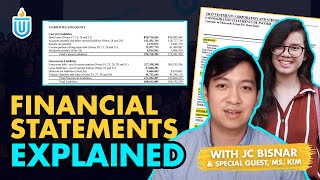 PAANO MAGBASA NG FINANCIAL STATEMENTS Simplified InvestaUniversity [upl. by Marquez271]