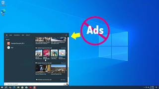 How to disable Ads on Windows 10 [upl. by Aranaj]