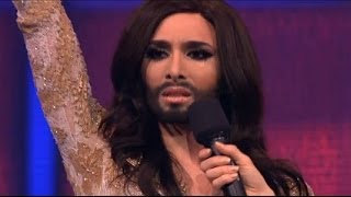 ESC Winner 2014  Conchita Wurst  Rise Like A Phoenix Austria Gewinner Review Video  Übersetzung [upl. by Narah]