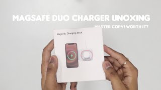 Cheap MagSafe Duo Charger Review BudgetFriendly Charging Solution [upl. by Aiuqram294]