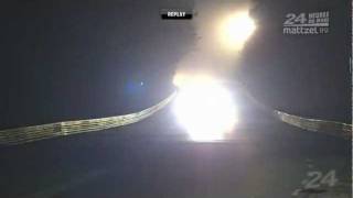 Mike Rockenfeller CAR CAMERA Horrific Crash 2011 Le Mans 24 Hours [upl. by Sorel]