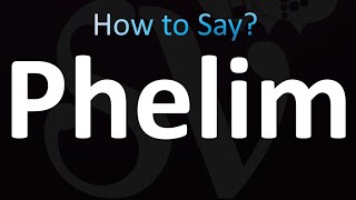 How to Pronounce Phelim correctly [upl. by Ylenaj]