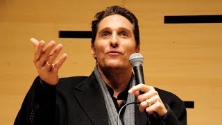 Matthew McConaughey On His Process [upl. by Rabka]